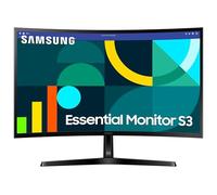 Samsung S36GD Essential S27D366GAU 27 Inch Curved Monitor with VA Panel, Full HD Resolution, 4ms Response Time, 100Hz Refresh Rate, Eco Saving Plus, Flicker Free, Black