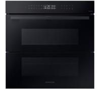 Samsung S4 NV7B4355VAK/U4 Natural Steam Dual Cook Flex Pyrolytic Oven - Black