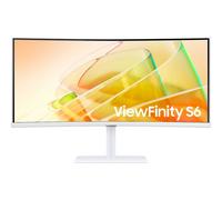 Samsung LS34C650TAU Computer Monitor 86.4 cm (34") 3440 x 1440 pixels 4K Ultra HD LED White