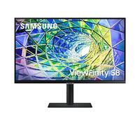 Samsung S80A Computer Monitor, 27 Inch 4K, Vertical, USB C, HDR10 (1 Billion Colors), Built-in Speakers (LS27A800UNNXZA),Black