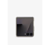 Samsung Galaxy Official Kindsuit Faux Leather Case for Galaxy Z Flip7 in Taupe
