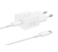 Samsung Schnellladegerät, USB-C, 25W mit Datenkabel, weiß