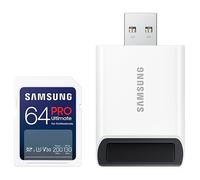 Samsung SD PRO Ultimate 64GB with Reader