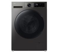 Samsung Series 5 AI Energy 9kg / 6kg Smart Washer Dryer, Inox, WD90HG5U34BXEU