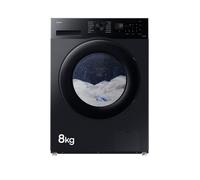 Samsung Series 5 Ai Energy Ww80Cgc04Dabeu 8Kg Load, 1400 Spin Ecobubble Washing Machine With Smartthings Black