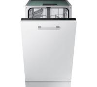 Samsung Series 5 Integrated Slimline Dishwasher - White Control Panel with Fixed Door Fixing Kit