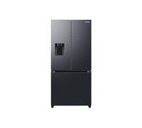 Samsung Series 7 French Style Fridge Freezer, Features SpaceMax™ and Twin Cooling Plus™ Technology, Ice Dispenser, Black, Model: RF50C532EB1