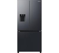 Samsung Series 7 RF50C532EB1/EU Wifi Connected Non-Plumbed American Fridge Freezer - Black - E Rated, Black