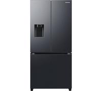 Samsung Series 7 RF50C532EB1/EU Wifi Connected Non-Plumbed American Fridge Freezer - Black - E Rated, Black