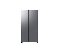 SAMSUNG Bespoke AI Series 7 RS70F67QCTEU American-Style Fridge Freezer - Silver, Silver/Grey