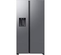 Samsung Series 8 On-device Bixby RS80F66KBTEU Wifi Connected Plumbed Total No Frost American Fridge Freezer - Silver - B Rated, Silver