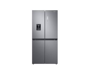 SAMSUNG Series 8 SpaceMax RF48A401EM9/EU Fridge Freezer - Gentle Silver Matte, Black