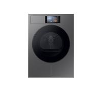 SAMSUNG Series 9 AI Home DV90F09F4SU1 9 kg Heat Pump Tumble Dryer - Dark Steel, Silver/Grey