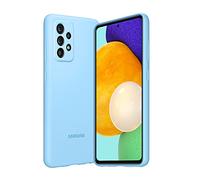 Samsung Silicone Smartphone Cover EF-PA525 for Galaxy A52 | A52 5G Mobile Phone Case, Silicone, Protective Case, Shockproof, Thin and Non-Slip, Blue