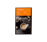 SAMSUNG Smart LCD Signage Kiosk KM24A Compact 24" touchscreen kiosk with Full HD, Tizen OS and versatile integration options for retail.