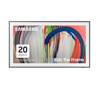 Samsung Smart TV 55-Inch LS03HA The Frame 4K QLED Glare Free, HDR 10+, Motion Xcelerator 144Hz, Dolby Atmos, Gaming Hub, FreeSync Premium, Art Mode, Voice Control with AI(VAC), Alexa Built-in [2026]