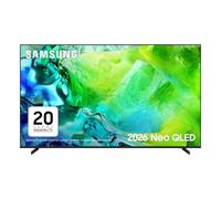 Samsung Smart TV 65-Inch QN80H Neo QLED 4K, Quantum Mini LED, NQ HDR+, Motion Xcelerator 144Hz, Dolby Atmos & OTS Lite, Gaming Hub, FreeSync Premium Pro, Knox Security, Vision AI, Alexa [2026]