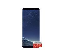 Samsung Smartphone Galaxy S8+ 64GB - Midnight Black with 64GB Memory Card (Amazon Memory Edition)