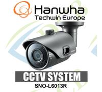 Samsung SNO-L6013R 2MP Full HD WiseNet Weatherproof IR LED Bullet CCTV Camera