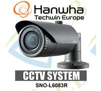 SAMSUNG SNO-L6083R 2MP HD BULLET CAMERA DAY/NIGHT ICR 2.8 ~ 12MM VARIFOCAL LENS