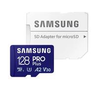 Samsung Memory MB-MD128SA Sonic PRO Plus MicroSD Card for Gaming Console, Action Cam and Drones, 128GB, UHS-I U3, Up to 180MB/s