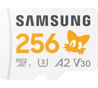 SAMSUNG Sonic Pro Plus V30 microSD Memory Card - 256 GB, Red