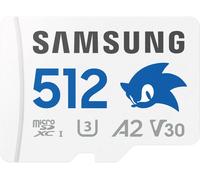 SAMSUNG Sonic Pro Plus V30 microSD Memory Card - 512 GB, Red