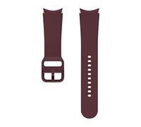 Samsung Sport Band ET-SFR87 Watch Strap for Galaxy Watch4 with 20 mm Lug Width, Size M/L Fluorelastomer, Burgundy