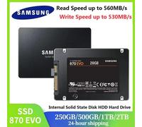 SAMSUNG SSD 870 EVO Internal Solid State Disk HDD Hard Drive SATA3 2.5 inch Laptop Desktop 1TB 2TB 250GB 500GB PC MLC disco duro