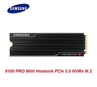 SAMSUNG SSD 9100 PRO with Heatsink 1TB PCIe 5.0x4 M.2 2280 Best for AI Computing Gaming and Heavy Duty Workstations MZ-VAP4T0CW