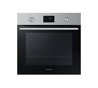 Samsung Stainless Steel, Ceramic Enamel 68 L Electric Built-In Cooking Oven with Pyrolytic Self-Cleaning, Steam Clean, Auto Defrost, Blue
