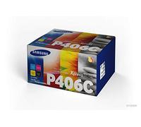 Samsung SU375A CLT-P406C Toner Cartridges, Black/Cyan/Magenta/Yellow, Pack of 4, Multi Pack