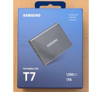 Samsung T7 1TB Portable SSD EXTERNAL HARD DISK DRIVE HDD - GREY NEW SEALED