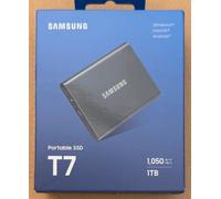Samsung T7 1TB Portable SSD - GREY NEW SEALED