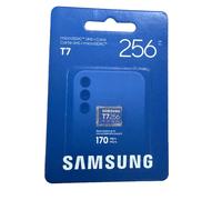 Samsung T7 microSD Memory Card, 256 GB, MB-MB256T/WW