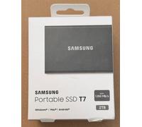 Samsung T7 2TB Portable SSD EXTERNAL HARD DISK DRIVE HDD - GREY NEW