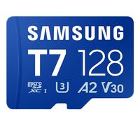 Samsung T7 microSD Memory Card, 128 GB, MB-MB128T/WW