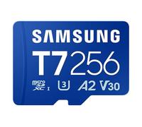Samsung T7 microSD Memory Card, 256 GB, MB-MB256T/WW