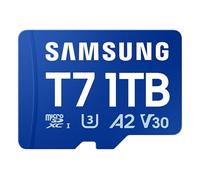 Samsung T7 microSD Memory Card, 1 TB, MB-MB1T0T/WW
