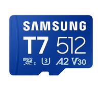 Samsung T7 microSD Memory Card, 512 GB, MB-MB512T/WW