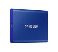 Samsung T7 Portable SSD 1TB - Up to 1050MB/s - USB 3.2 External Solid State Drive, Blue (MU-PC1T0H/AM)