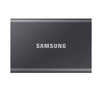 Samsung T7 Portable SSD - 2 TB - USB 3.2 Gen.2 External SSD Titanium Grey (MU-PC2T0T/WW)