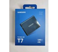 SAMSUNG T7 PORTABLE SSD 4TB GREY BRAND NEW & SEALED. UK Next Day Delivery