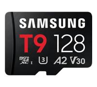 Samsung T9 microSD Memory Card with USB Card Reader - 128GB Memory Card for Professional Drone Use - Up to 200MB/s Read and 130MB/s Write MB-MH128TB/WW
