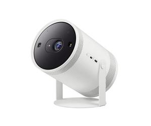 Samsung The Freestyle SP-LFF3C White LED DLP 1080p Smart Portable Projector, 2Nd Gen
