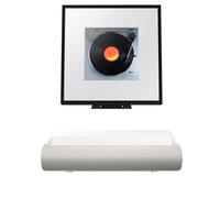 Samsung The Premiere SP-LPU7DSAXXXU Smart 4K Laser Projector & Music Frame Wireless Multi-room Speaker Bundle, White