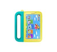 Samsung Tough Grip Case Cover Kit with C-Pen Stylus for Samsung Galaxy 7.0 inch Tab 3 Kids - Mint Green/Yellow