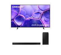 Samsung UE43U8020FKXXU 43 Inch Crystal UHD 4K Smart TV and HW-B530XU 2.1 Ch Wireless Soundbar with Subwoofer Bundle