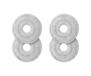 Samsung VCA-RPW97 Genuine Microfibre Pads for Jet Bot Combo (VR7MD9*), Robot Vacuum Cleaner Accessories and Spare Parts, Reusable, Grey, 4 Pack