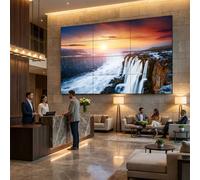 Samsung Video Wall VHR-R 55'' 55" video wall with ultra-thin bezel, high brightness and 24/7 operation for uncompromising visual immersion.